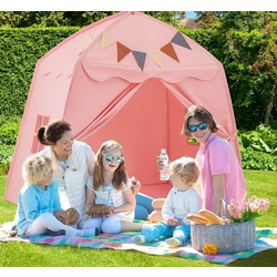 Cort pentru copii Costway TP10258PI (Pink) Thumb