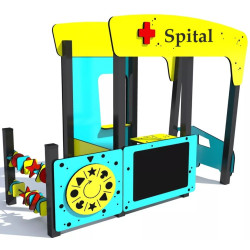 Игровой домик DastimArt 516 (Blue/Yellow) Thumb