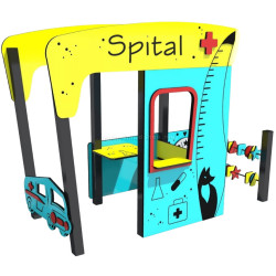 Игровой домик DastimArt 516 (Blue/Yellow)