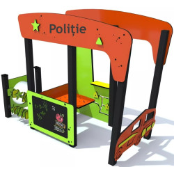 Casuta pentru joaca DastimArt 517 (Green/Orange) Thumb