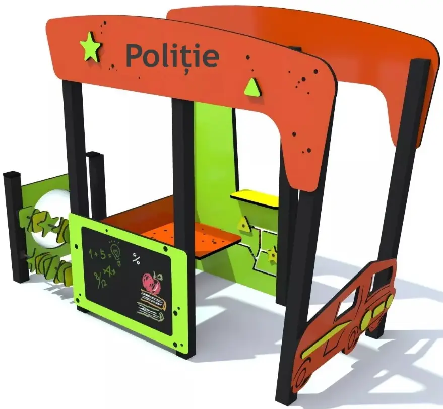 Casuta pentru joaca DastimArt 517 (Green/Orange) - 2