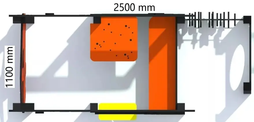 Casuta pentru joaca DastimArt 517 (Green/Orange) - 3