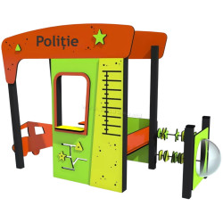 Casuta pentru joaca DastimArt 517 (Green/Orange)