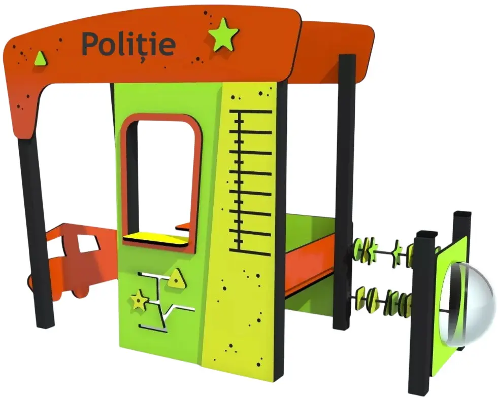 Casuta pentru joaca DastimArt 517 (Green/Orange)