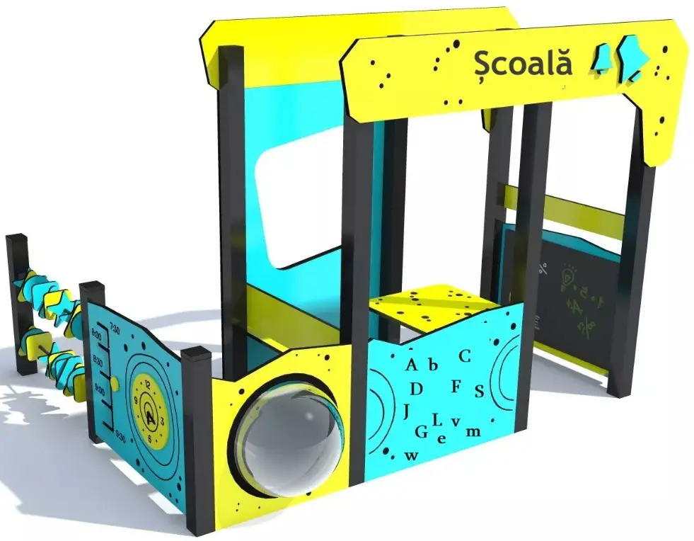 Игровой домик DastimArt 518 (Blue/Yellow) - 2