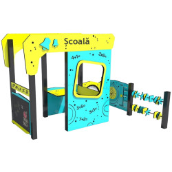 Игровой домик DastimArt 518 (Blue/Yellow)