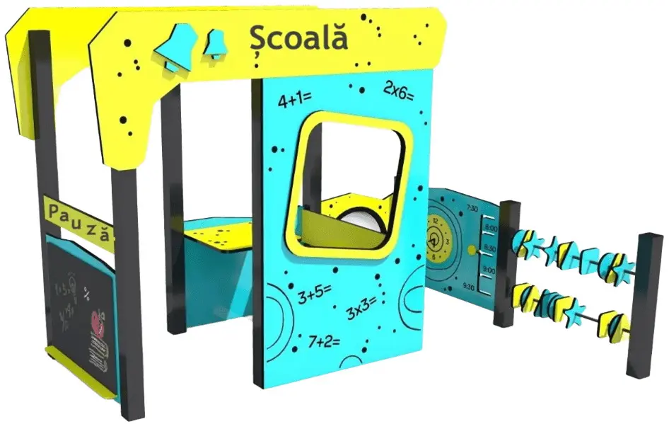 Игровой домик DastimArt 518 (Blue/Yellow)