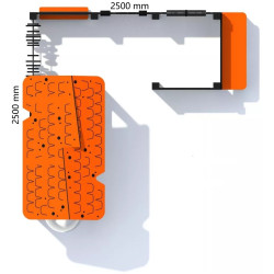 Игровой домик DastimArt 520 (Orange/Yellow) Thumb
