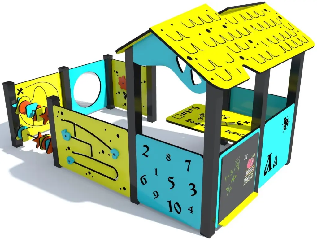 Игровой домик DastimArt 521 (Blue/Yellow) - 2