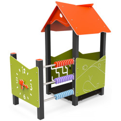 Casuta pentru joaca DastimArt 525 (Green/Orange)