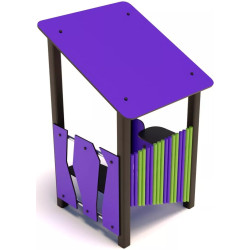 Игровой домик DastimArt 528 (Purple/Green) Thumb