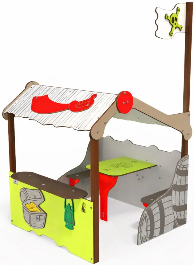 Casuta pentru joaca DastimArt 535 (Multicolor)