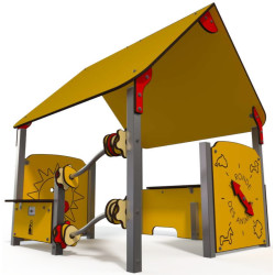 Игровой домик DastimArt 539 (Yellow) Thumb