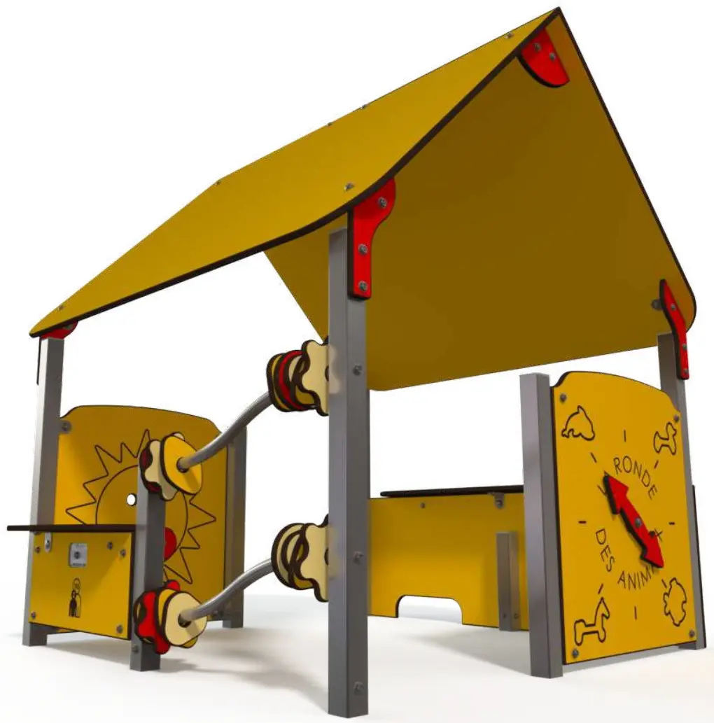 Игровой домик DastimArt 539 (Yellow) - 2