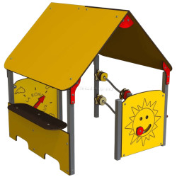 Casuta pentru joaca DastimArt 539 (Yellow)