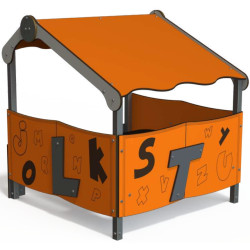 Игровой домик DastimArt 542 (Orange/Grey) Thumb