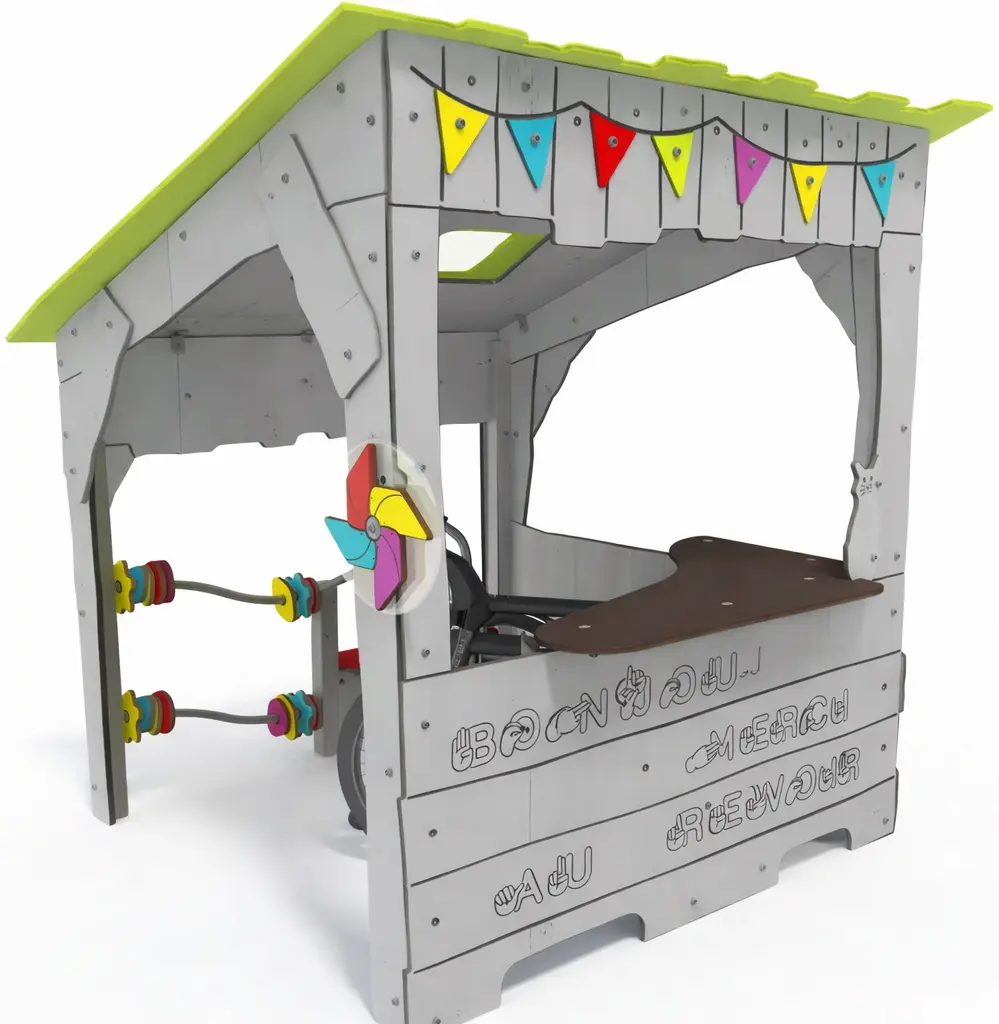 Casuta pentru joaca DastimArt 545 (Multicolor) - 2