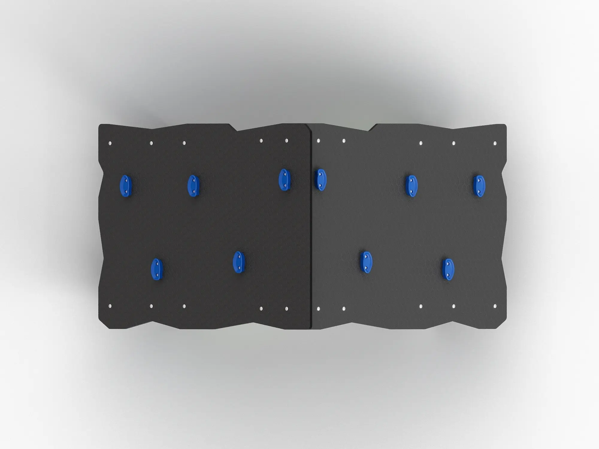 Игровой домик DastimArt 546.1 (Black/Blue/Green) - 2