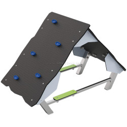 Игровой домик DastimArt 546.1 (Black/Blue/Green)