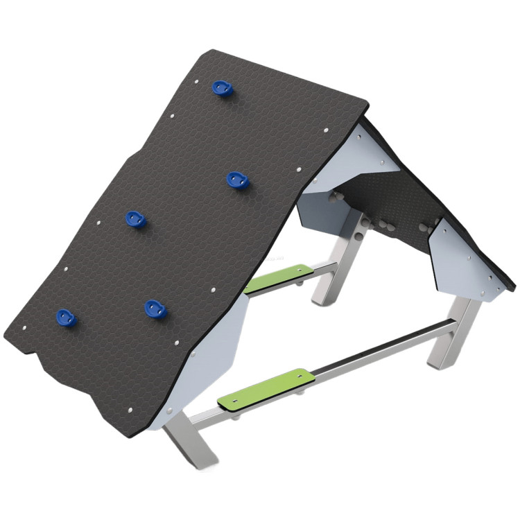 Casuta pentru joaca SMYard 546.1 (Black/Blue/Green)