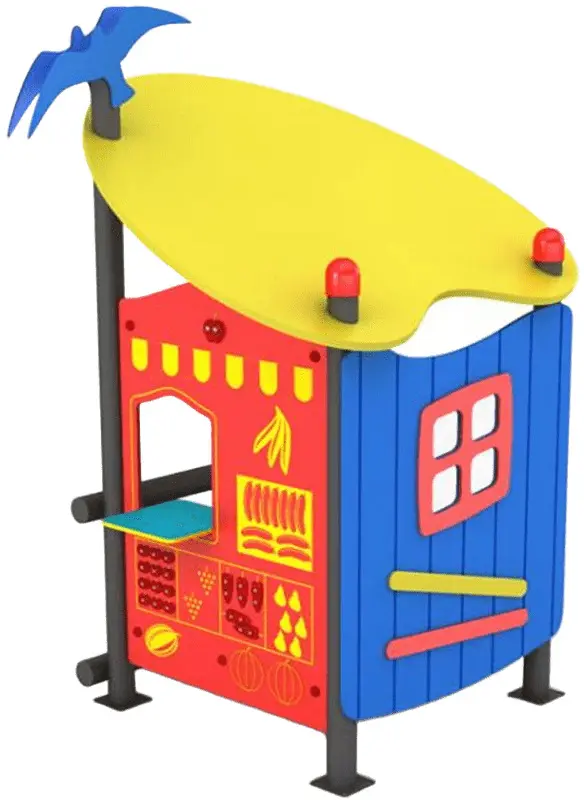 Игровой домик DastimArt 550 (Red/Blue/Yellow) - 2