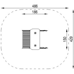 Игровой туннель DastimArt 505 (Orange/Grey) Thumb