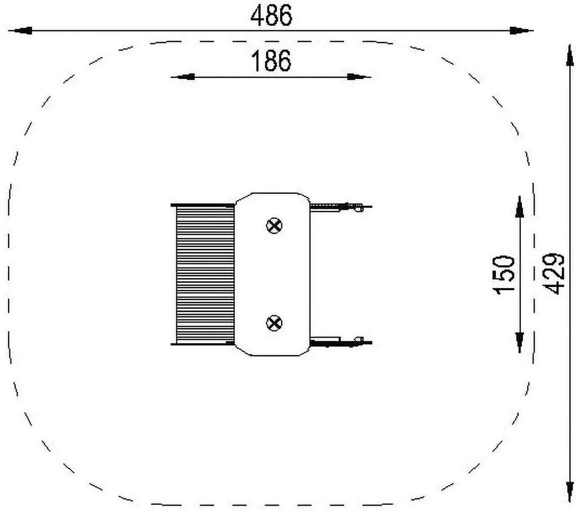 Игровой туннель DastimArt 505 (Orange/Grey) - 2