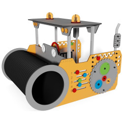 Игровой туннель DastimArt 505 (Orange/Grey)