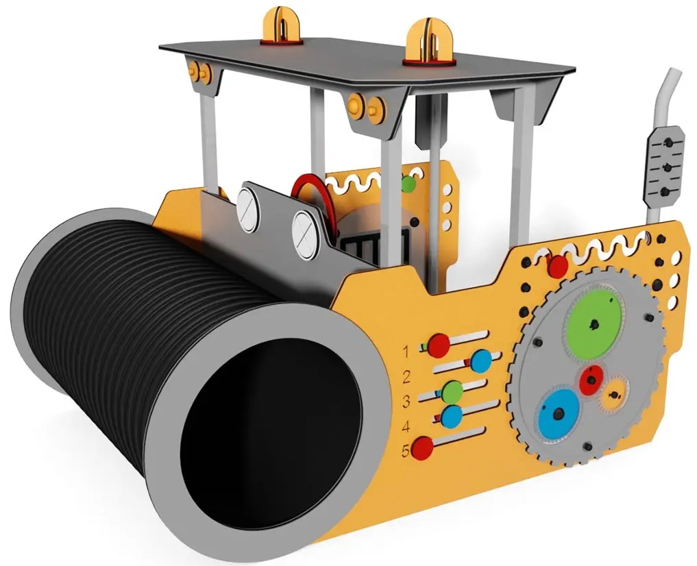 Игровой туннель DastimArt 505 (Orange/Grey)