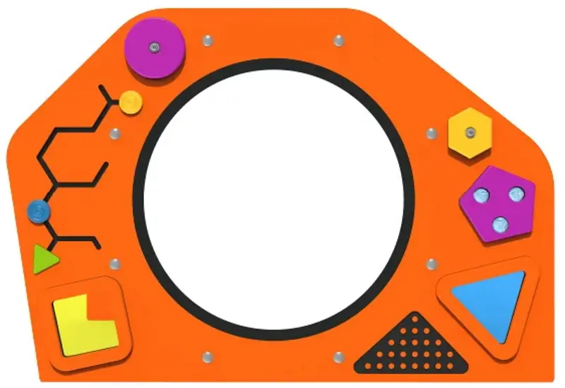 Tunel de joaca DastimArt 515.1 2m (Orange/Black) - 2