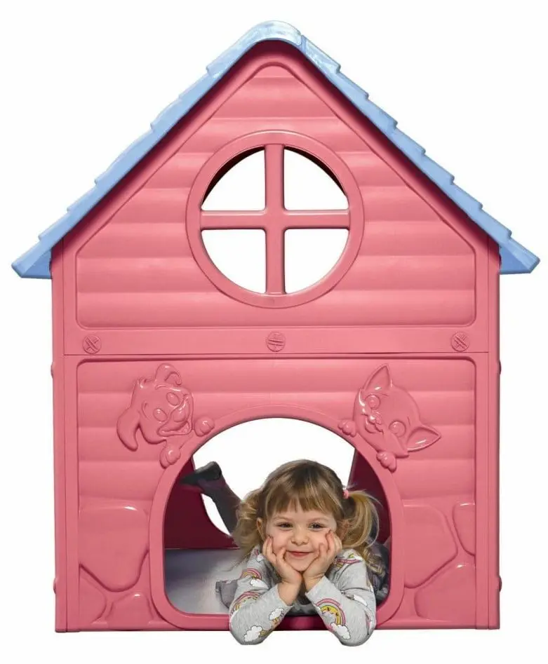 Casuta pentru joaca Dohany 456R (Pink/Blue) - 3