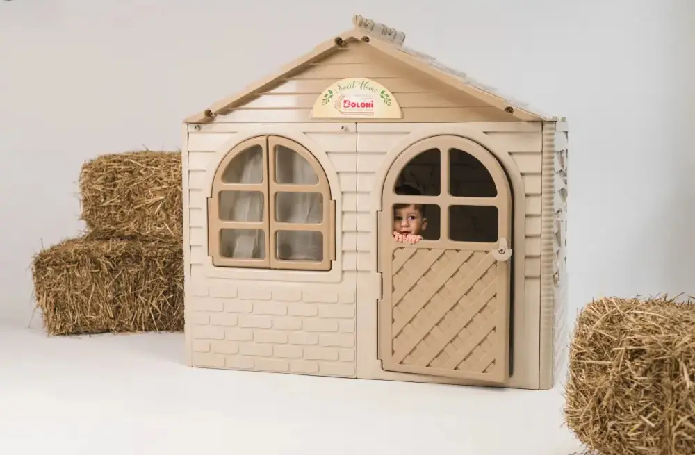 Casuta pentru joaca Doloni 02550/01 Eco (Beige/Brown)