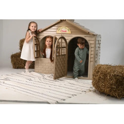 Casuta pentru joaca Doloni 02550/01 Eco (Beige/Brown) Thumb