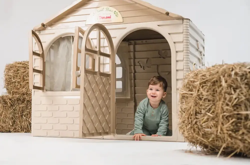 Casuta pentru joaca Doloni 02550/01 Eco (Beige/Brown)