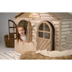 Casuta pentru joaca Doloni 02550/01 Eco (Beige/Brown) Thumb
