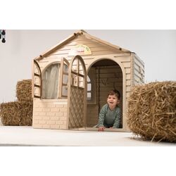 Casuta pentru joaca Doloni 02550/1 (Beige/Brown) Thumb