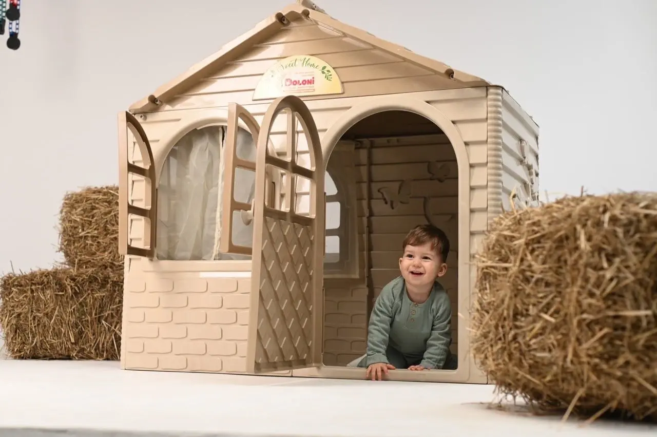 Casuta pentru joaca Doloni 02550/1 (Beige/Brown)