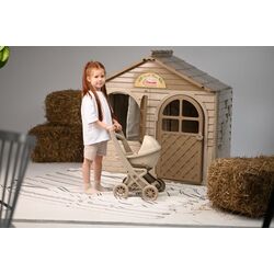 Casuta pentru joaca Doloni 02550/1 (Beige/Brown) Thumb