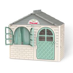 Casuta pentru joaca Doloni 138x133x120 (Cream/Turquoise) Thumb