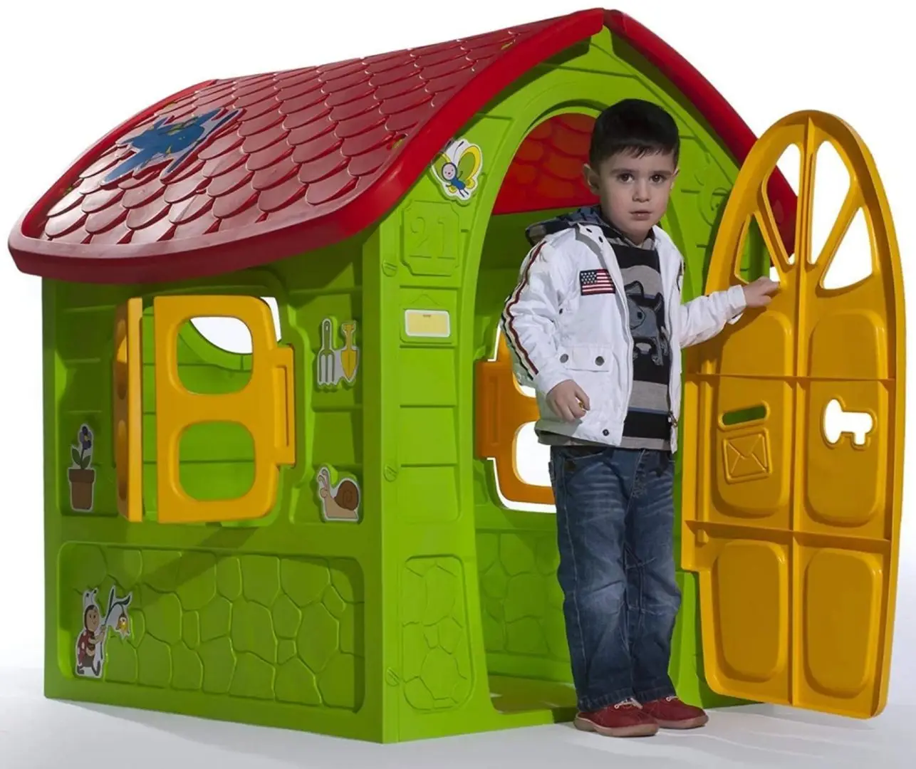 Casuta pentru joaca Dorex House Garden 5075 (Green) - 3