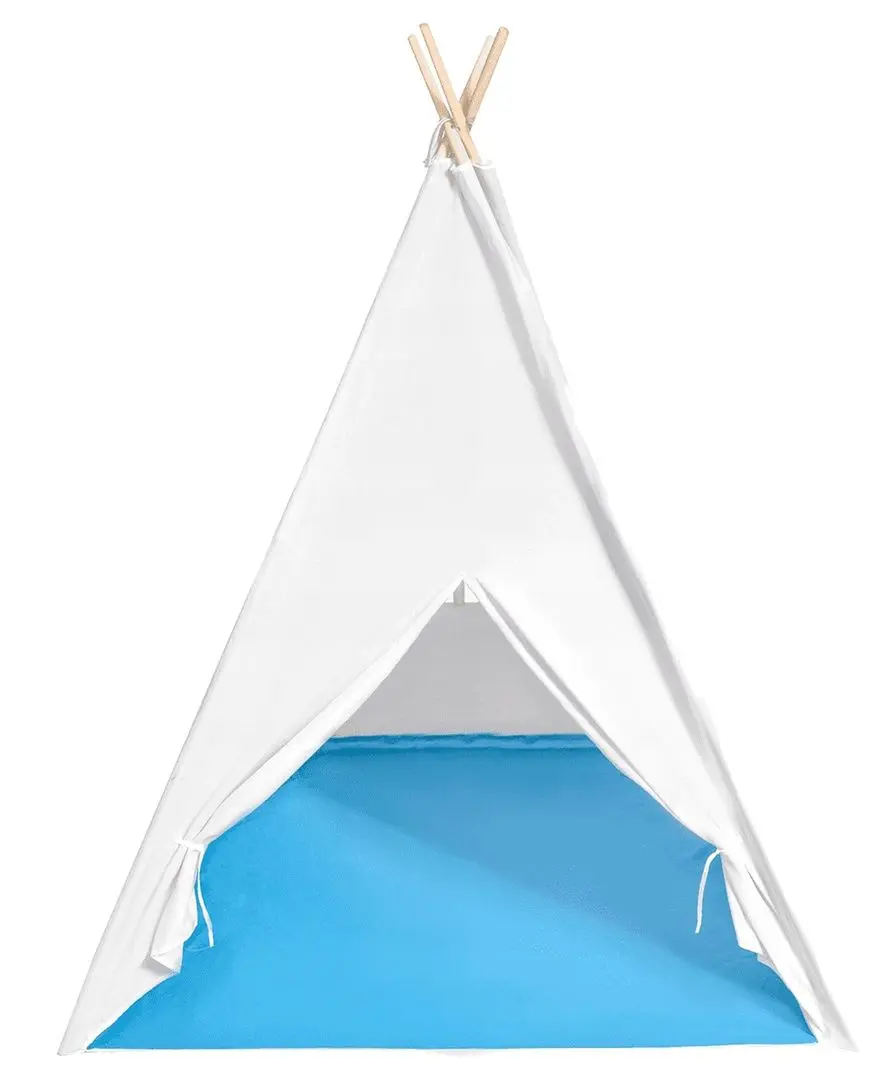Cort pentru copii Ecotoys 8177 (White/Blue)