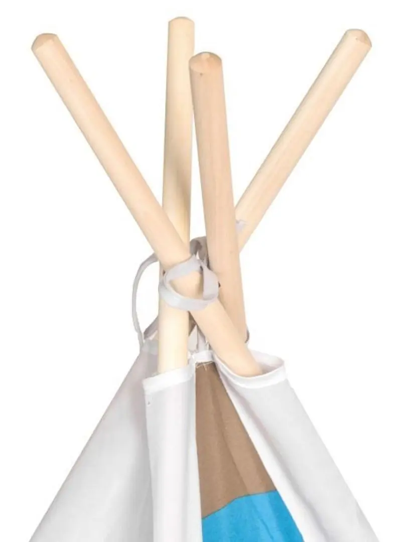 Cort pentru copii Ecotoys 8177 (White/Blue)