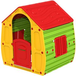 Casuta pentru joaca Enero 1025681 (Yellow/Red/Green)