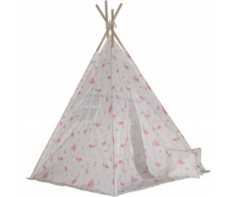 Cort pentru copii Enero Tipi Flamingo (White)