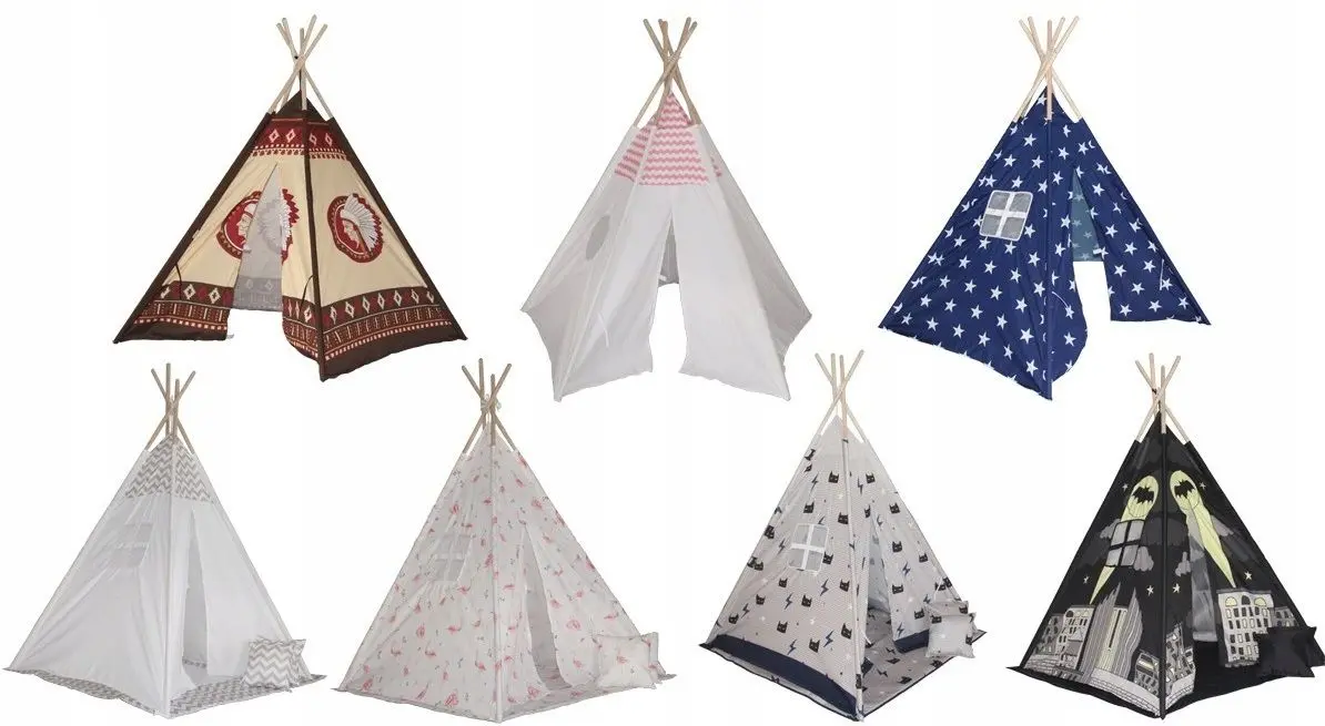 Cort pentru copii Enero Tipi Wigwam (Indian) - 5