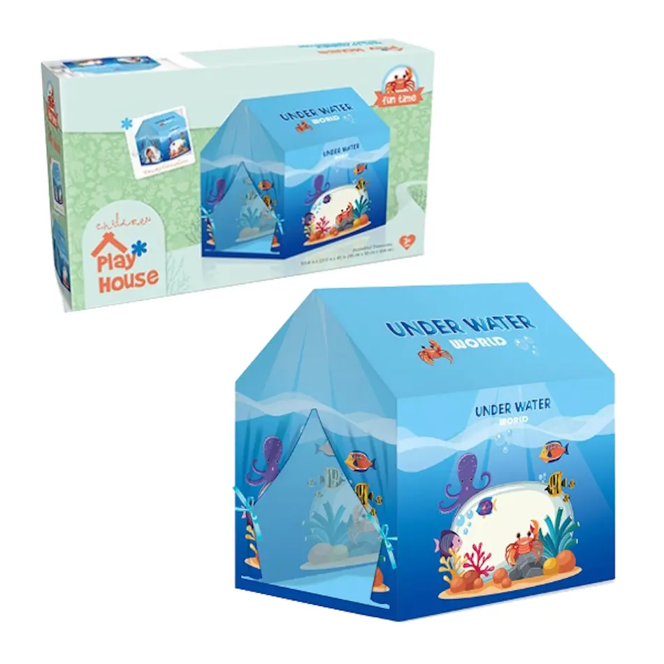 Cort de joacă pentru copii Essa Toys Under Water World 1888-9 ((Blue)