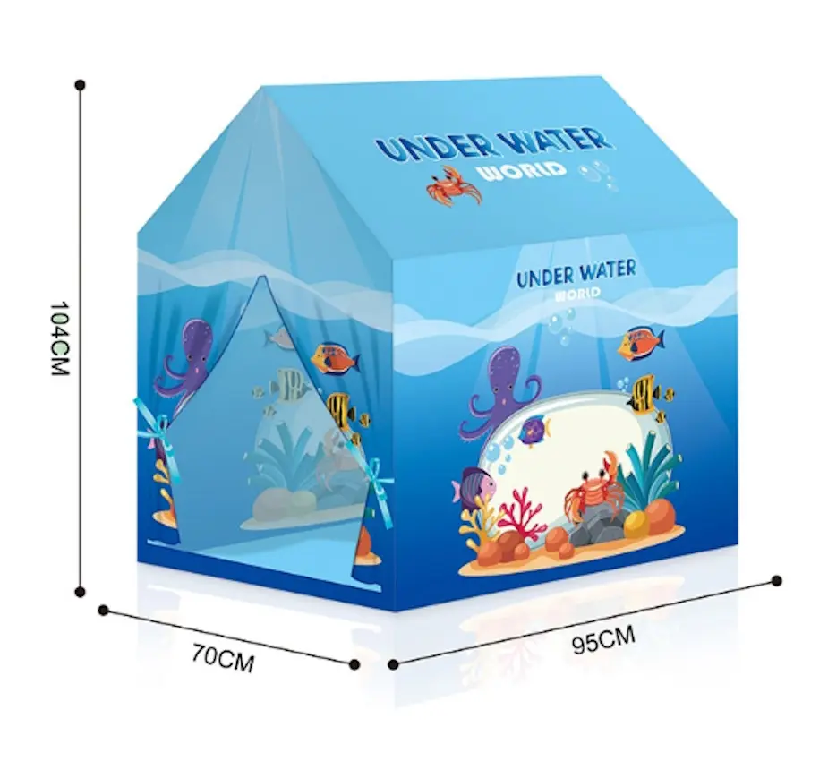 Cort de joacă pentru copii Essa Toys Under Water World 1888-9 ((Blue)