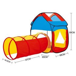 Cort cu tunel Essa Toys Play Tent (Multicolor) Thumb