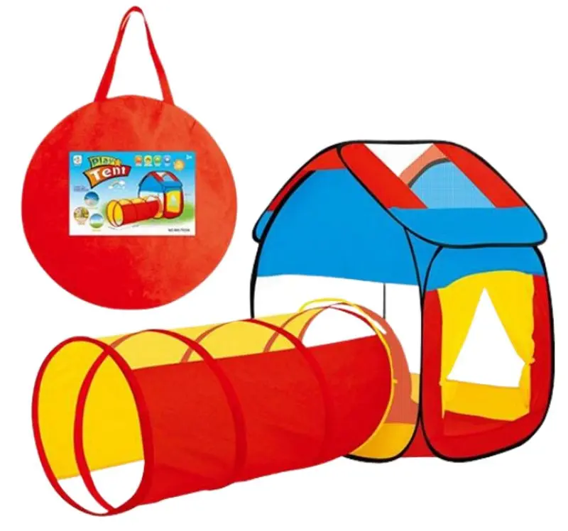 Cort cu tunel Essa Toys Play Tent (Multicolor) - 2