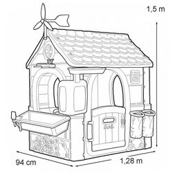 Casuta pentru joaca Feber 13004 (Green/Beige) Thumb